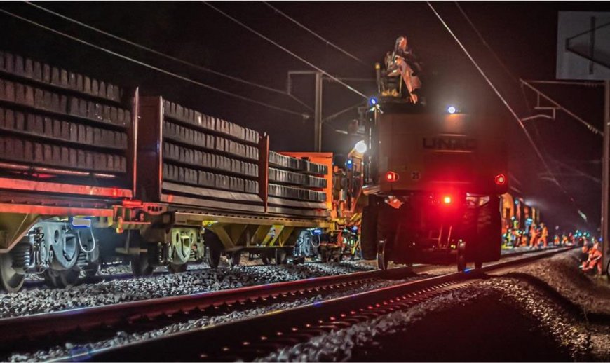 UN CHANTIER COLOSSAL SUR LA LIGNE À GRANDE VITESSE PARIS-LYON